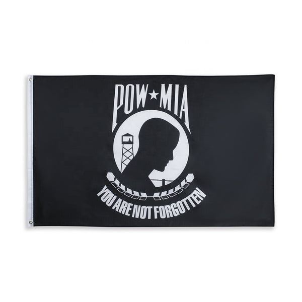 Pow Mia Black 3x5FT Flag You Are Not Forgotten Usa Veteran Man Cave Garage Gift