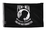 Pow Mia Black 2x3ft Flag You Are Not Forgotten Usa Veteran Man Cave Garage Gift