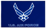 3x5FT US Air Force Flag New Style Wings Logo USAF White on Blue Veteran Active