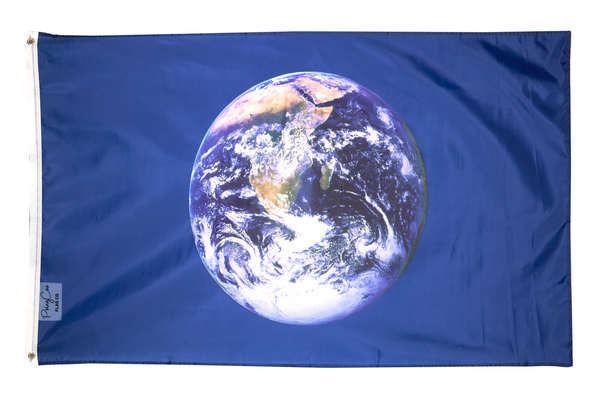 PringCor 3x5FT Earth Day Flag Banner Environmental Planet GLOBE WORLD Classroom