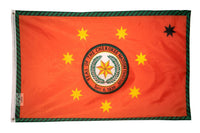 PringCor Cherokee Nation Flag 3x5ft Indoor Outdoor Flag Banner Seal Native