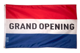 Advertising Grand Opening Flag 3x5FT Deluxe Indoor Outdoor Business Banner Store