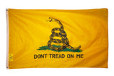 Don't Tread on Me 2x3FT Flag Banner Gadsden Tea Party Patriot Conservative USA